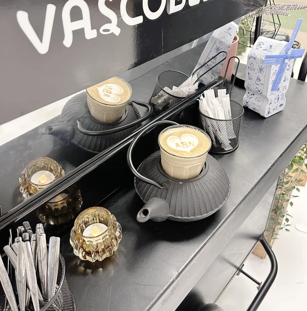 Cappuccino op de bar